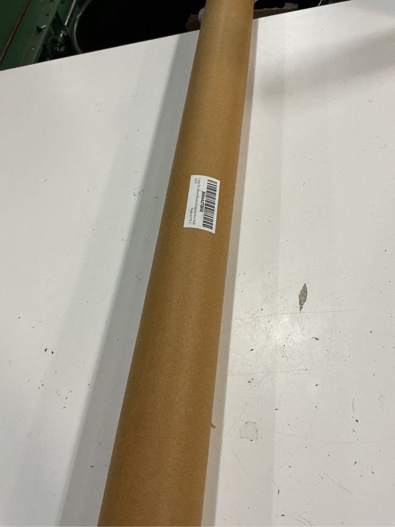 Condition photo showing Good Condition for 36x45 inch large dry erase weekly wall calendar 24 hour time slots and 24x36 inch big monthly white board planner combo for work,home office,jumbo weekly homeschool calendar 30 minute increments