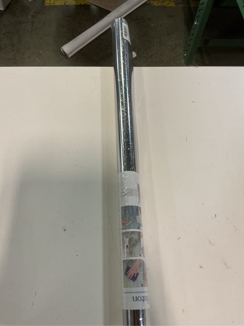 Condition photo showing New/Like New for haton window privacy film one way window tint for home, sun uv blocking reflective mirror film heat control, no glue static cling see out not in glass door covering, silver, 35.4" x 78.7" 35.4"x78.7" silver silver