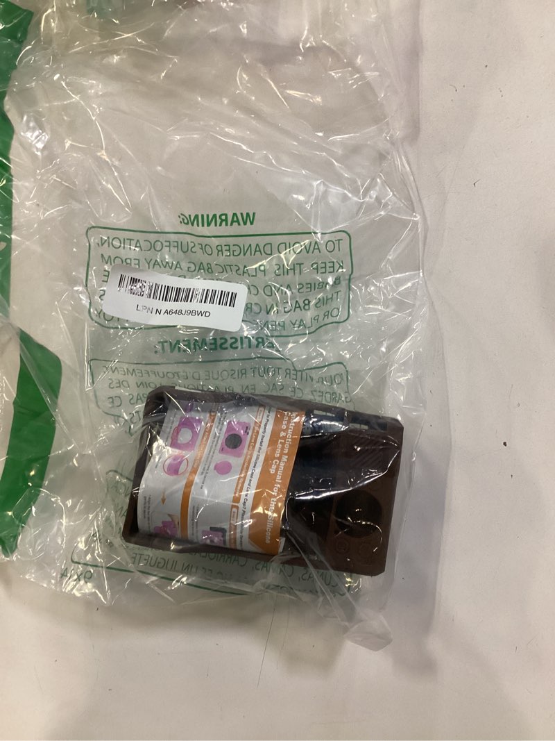 Condition photo showing New/Like New for Easy Hood Case for Canon Powershot G7 X Mark III Digital Camera, Soft Silicone Protective Cover with Removable Lens Cover for Canon Powershot G7X Mark III DSLR Camera (Brown) G7X3 Brown