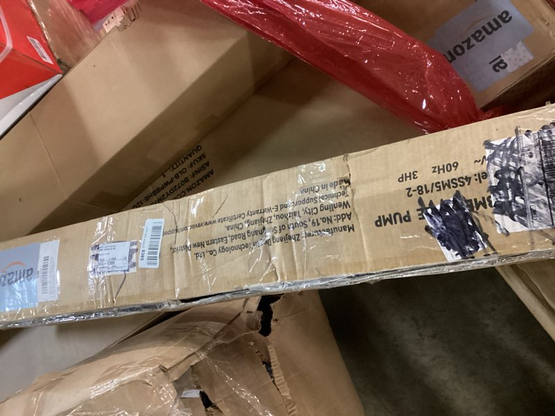 Condition photo showing Good Condition for VEVOR Deep Well Submersible Pump, 3HP/2200W 230V/60Hz, 37GPM Flow 640 ft Head, with 33 ft Electric Cord, 4 inch Stainless Steel Water Pumps for Industrial, Irrigation & Home Use, IP68 Waterproof Grade 3HP/230V/ Built-in Controller