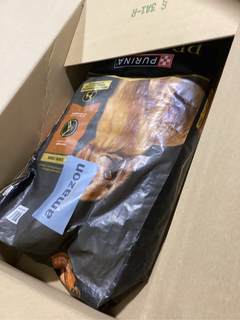 Condition photo showing New/Like New for Purina Pro Plan Senior Dog Food With Probiotics for Dogs, Shredded Blend Chicken & Rice Formula - 34 lb. Bag Chicken & Rice 34 Pound (Pack of 1)
