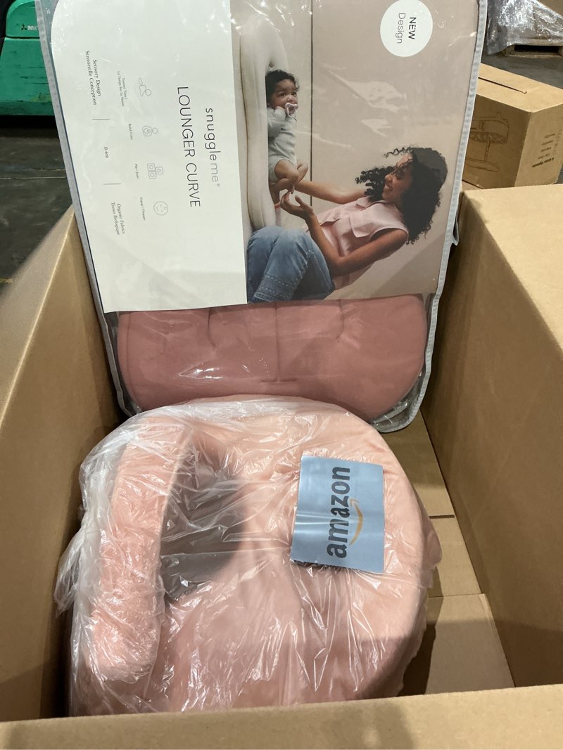 Condition photo showing Good Condition for my brest friend super deluxe nursing pillow - enhanced comfort & ergonomic breastfeeding pillow for ultimate support for mom & baby - adjustable and with handy side pocket, dusty rose dusty rose super deluxe