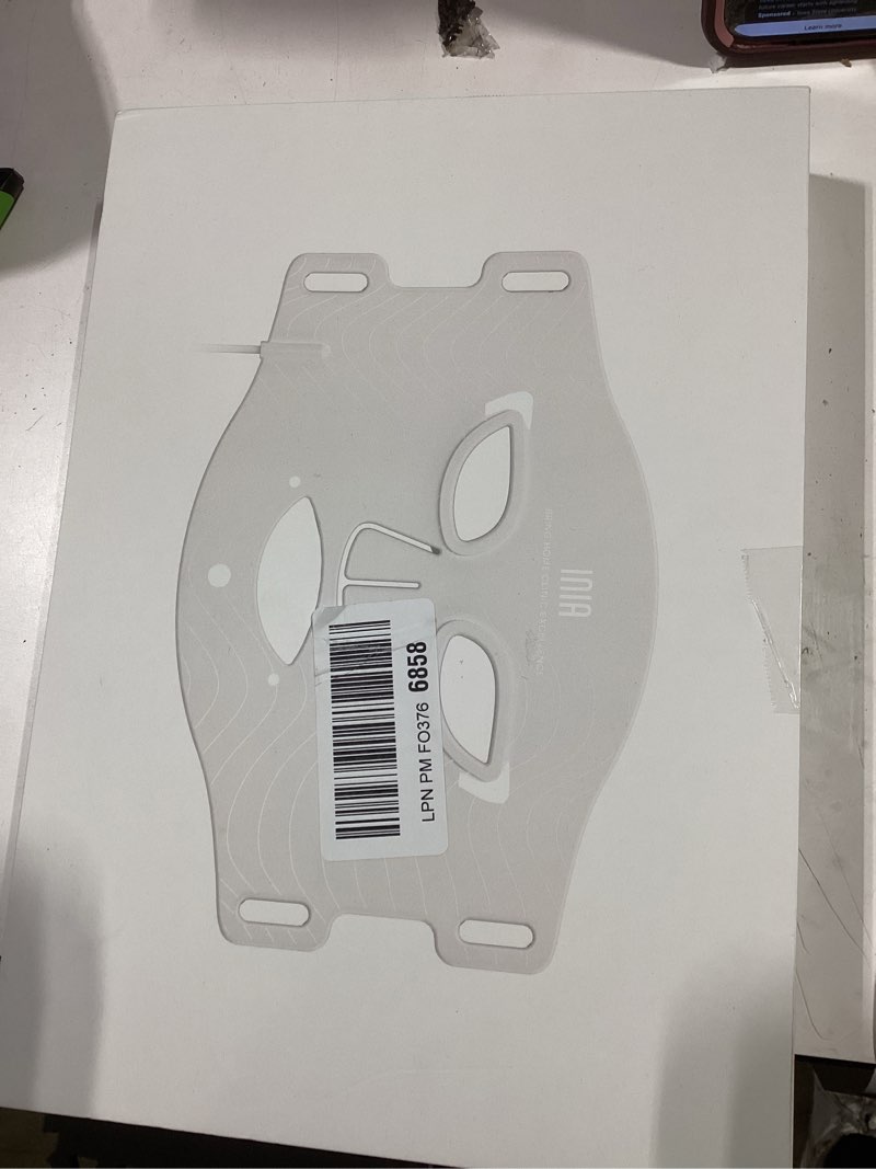 Condition photo showing Good Condition for INIA Red Light Therapy Mask for Face – 4 Light Modes with 850nm NIR, Red & Blue LED Light Therapy, 2600mAh Rechargeable LED Face Mask for Radiant Glow at Home, Pink