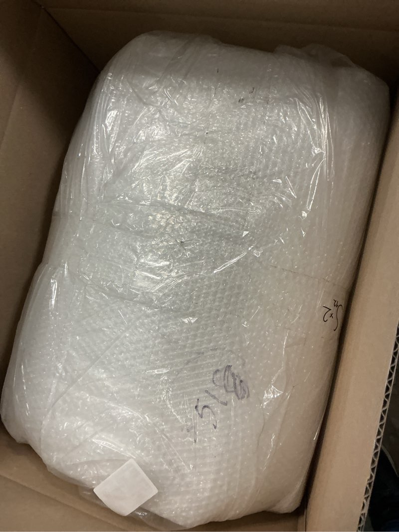 Condition photo showing Good Condition for amazon basics bubble wrap for moving, packing, shipping and storage, perforated protective cushioning for fragile items, 12-inch x 175-ft long roll, small 3/16", clear