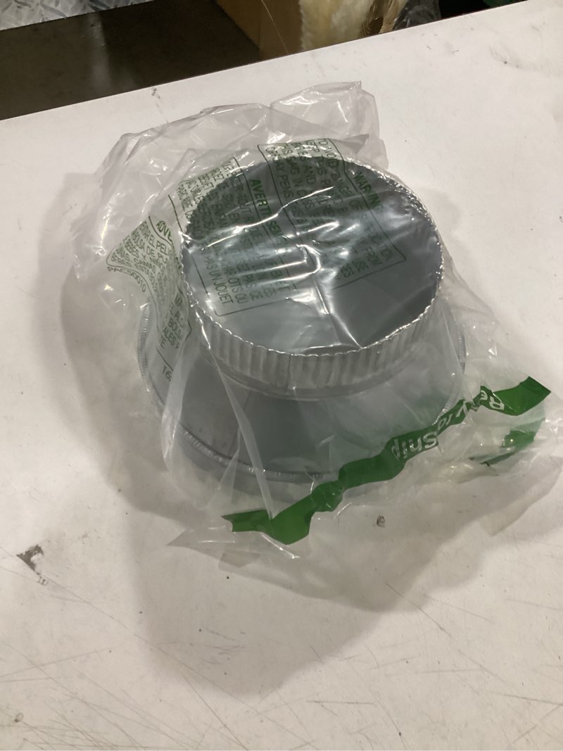 Condition photo showing Good Condition for 8 inch to 6 inch duct reducer increaser galvanized steel air duct adapter round crimped pipe connector fitting coupling for hvac ventilation systems 1 8 inch to 6 inch
