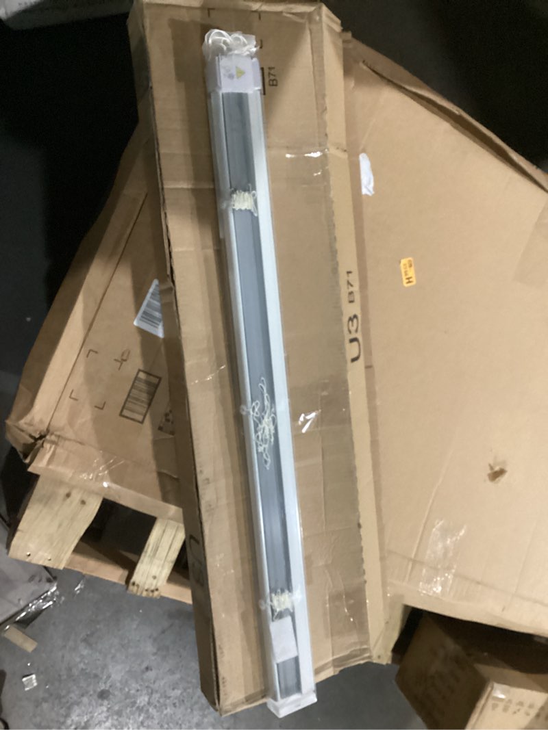 Condition photo showing Good Condition for yiibaii mini blinds suitable for 20" w x 64" h windows 1" aluminum horizontal venetian blinds darkening with rope and pole can mounted inside or outside white 20"w x 64"h
