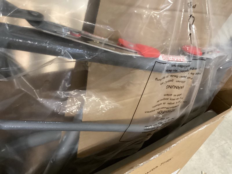 Condition photo showing Good Condition for Folding Walker with Tray, 5" Wheels Lightweight Walkers for Seniors and Adults, Supports Up to 350 Pounds, Adjustable Height, Compact Standard Walker, Silver Silver Walker With Tray