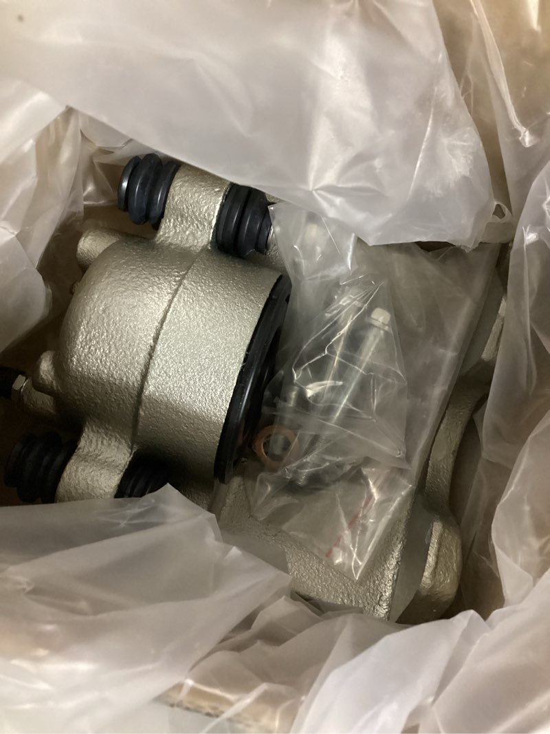 Condition photo showing New/Like New for front brake caliper compatible with select dodge, chrysler, eagle and plymouth models, intrepid, grand caravan, town & country, voyager, prowler, new yorker, front side,18-4642 18-4643 front-front left&right-18-4642 & 18-4643