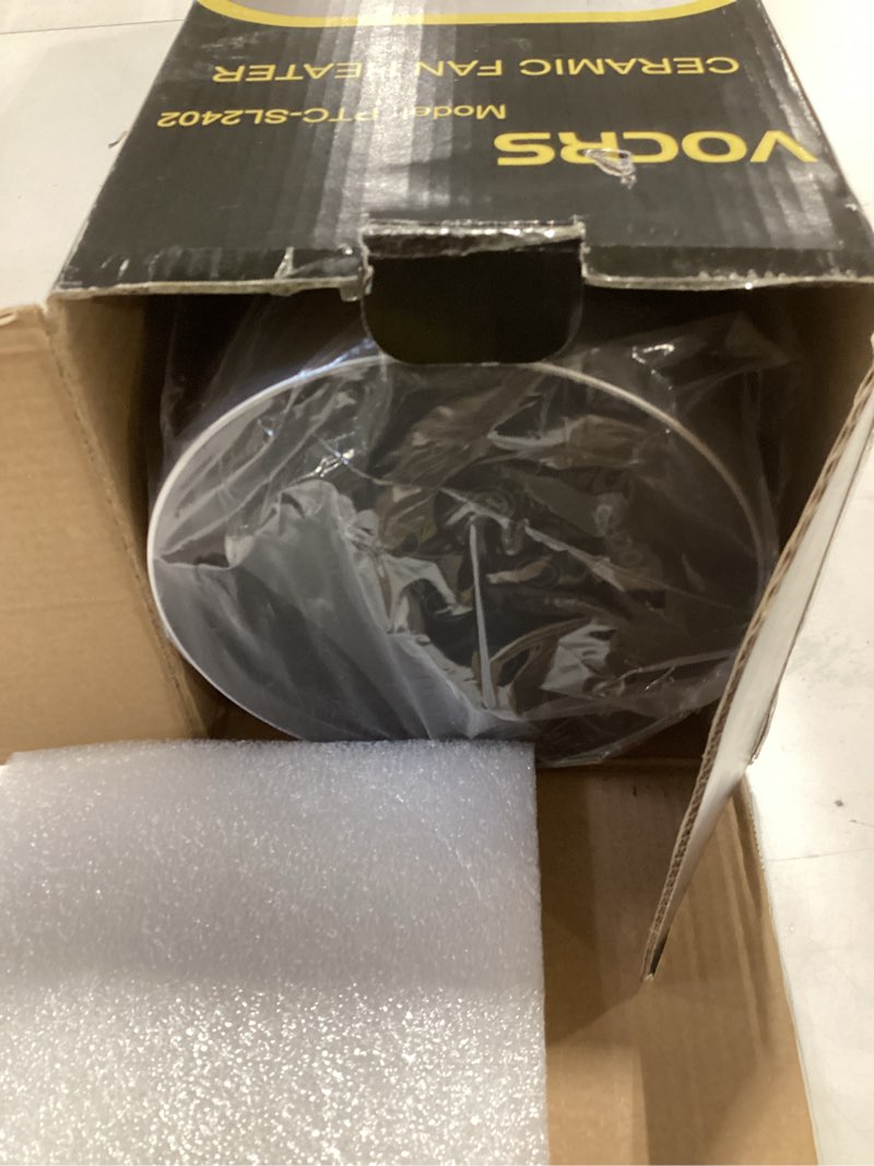 Condition photo showing Good Condition for Space Heater for Indoor Use with Remote - 70° Oscillating Tower Electric Heater, 24 Inchs, 12H Timer, 1500W Quiet PTC Ceramic Heating with Thermostat, Fast Safety Heat for Office, Home, Bedroom