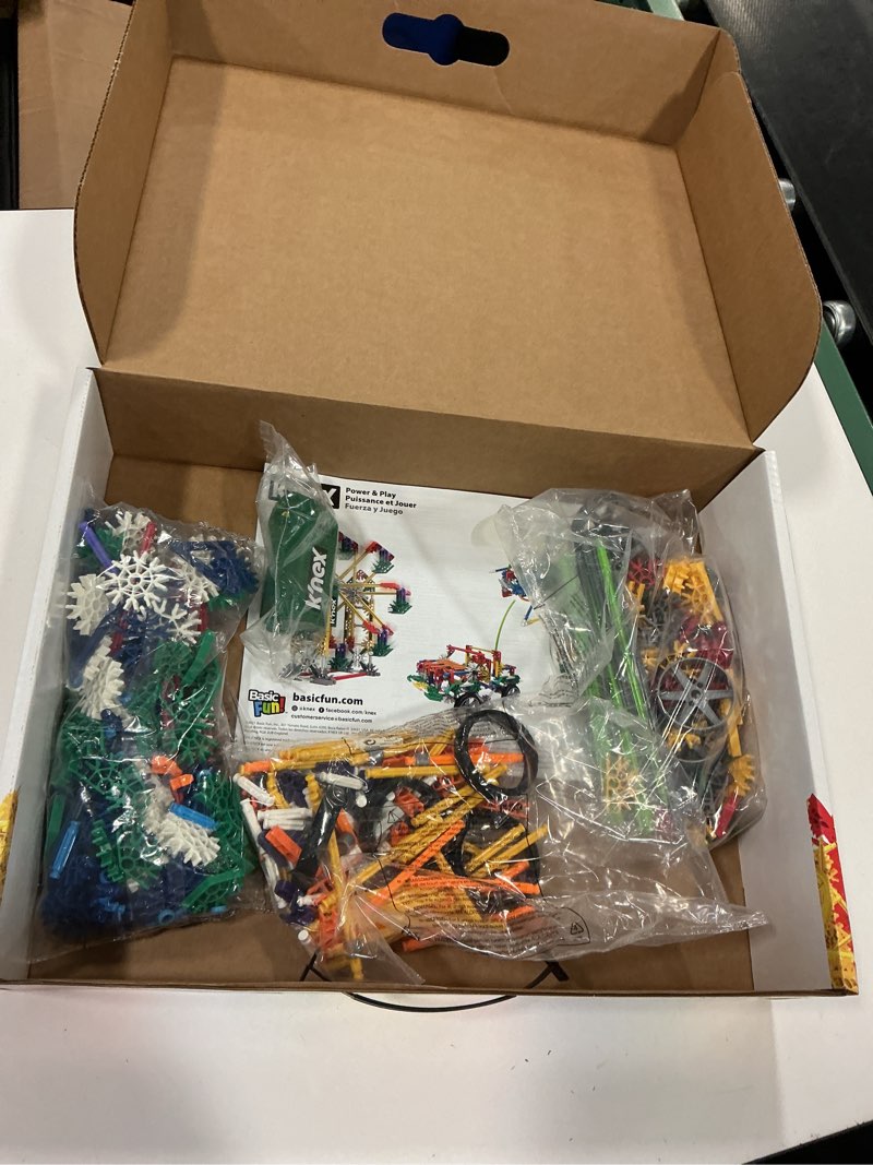 Condition photo showing New/Like New for K'NEX - Power & Play Motorized Set ‚ 529 Pieces, STEM Building, Kid Construction Set‚ Ages 7+ Building Set
