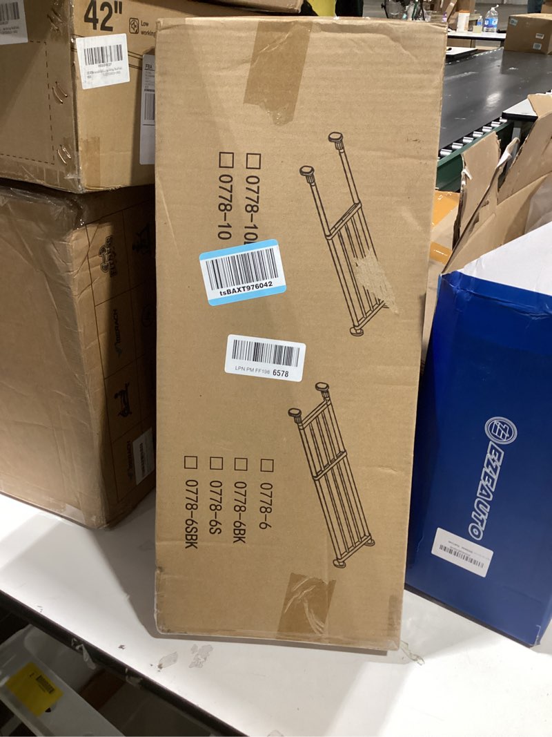 Condition photo showing Good Condition for hershii tension shelf expandable rod closet system heavy duty clothes hanger adjustable diy storage organizer shoe rack 23.62 - 39.37 inches ivory