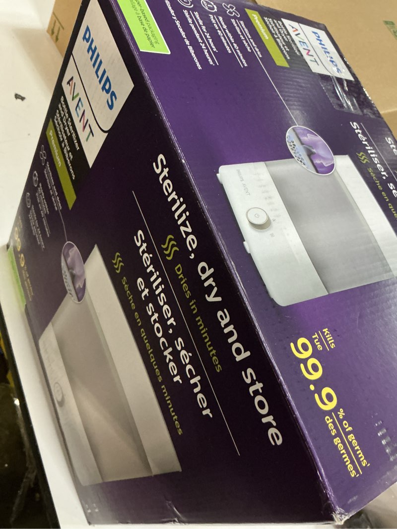 Condition photo showing Good Condition for Philips Avent Baby Bottle Sterilizer and Dryer Premium, Removes 99,9% of Bacteria, Chemicals Free, Capacity 6 Bottles/Teats/Accessories, Modular Space Saving Design, Model SCF293 Electric Sterilizer With dryer