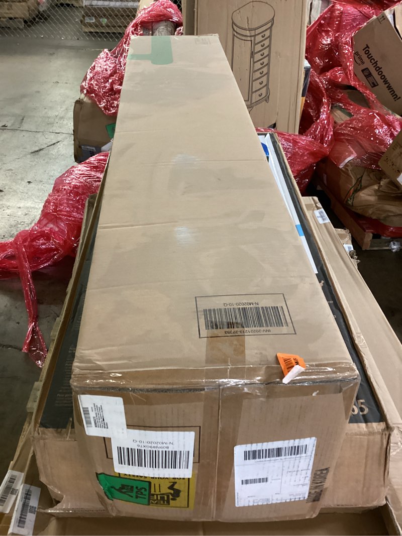 Condition photo showing New/Like New for novilla queen size mattress, 10 inch hybrid mattress in a box with individually wrapped pocket coils & memory foam, supportive & pressure relief, breathable mattresses queen ,medium firm, vigour