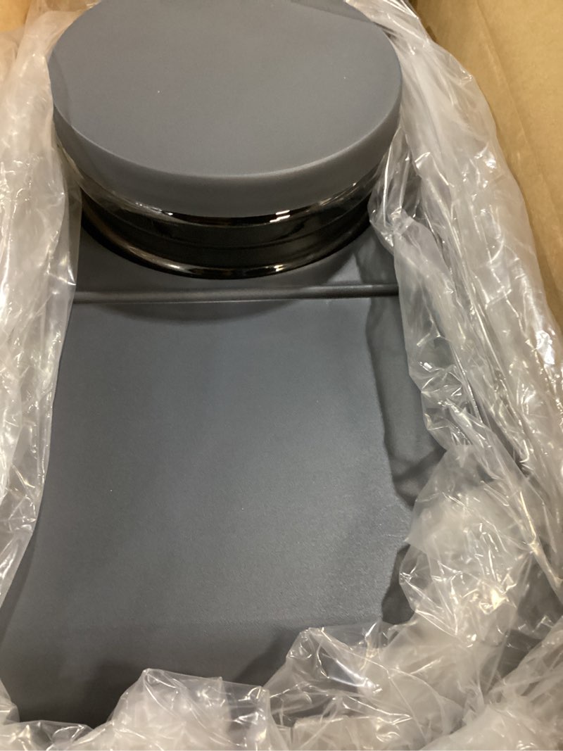 Condition photo showing Good Condition for gardner pet automatic gravity cat food feeder and water dispenser stainless steel two-in-one set large capacity dispenser for pets dogs, puppies, kittens-(1.6 gallons x 2) extra large?1.6 gallons x 2? black-grey