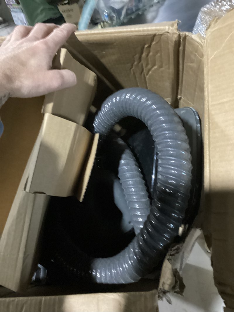 Condition photo showing As Is for kenmore bc3006 400 series pet friendly lightweight bagged canister vacuum cleaner 2-motor design with hair eliminator brushroll, hepa filter, led headlight, extended wand and auto cord rewind black