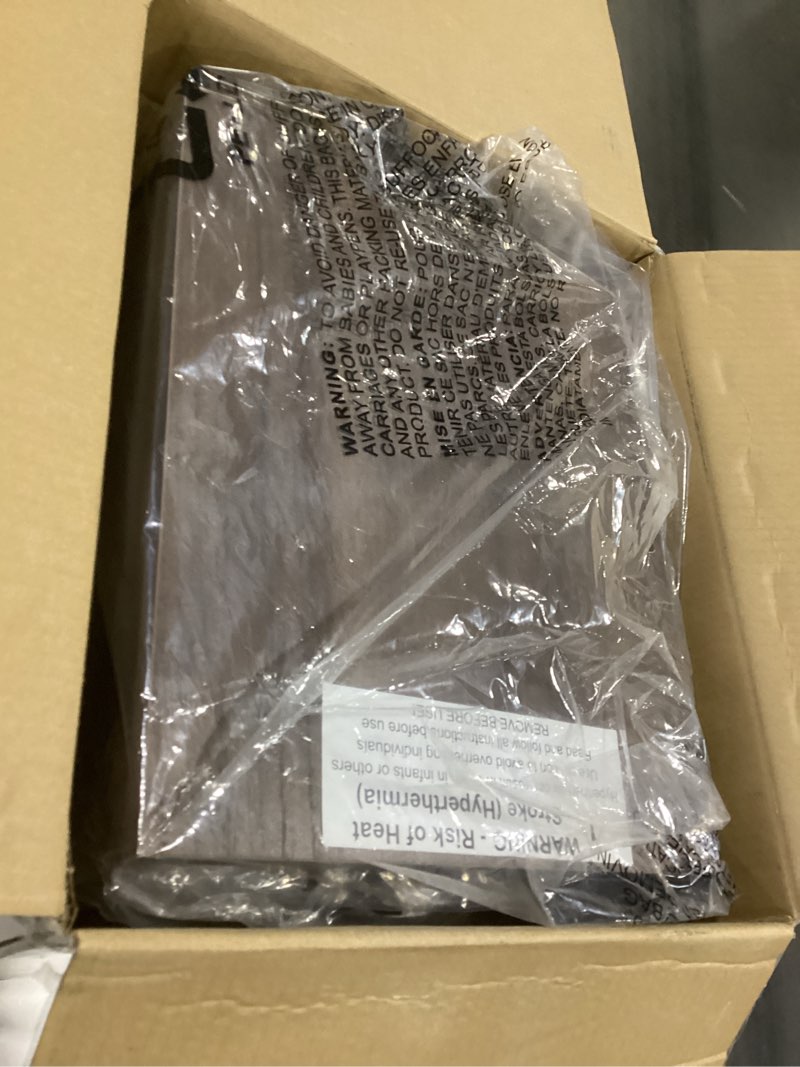 Condition photo showing As Is for Utilitech Utilitech 1500 -Watt Infrared quartz Cabinet Indoor Electric Space Heater