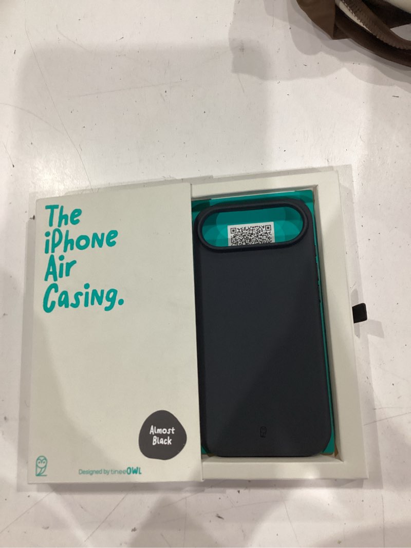 Condition photo showing New/Like New for tineeowl case for iphone air – magsafe compatible, aluminum buttons, camera control, slim textured tpu, minimalist – dunex series