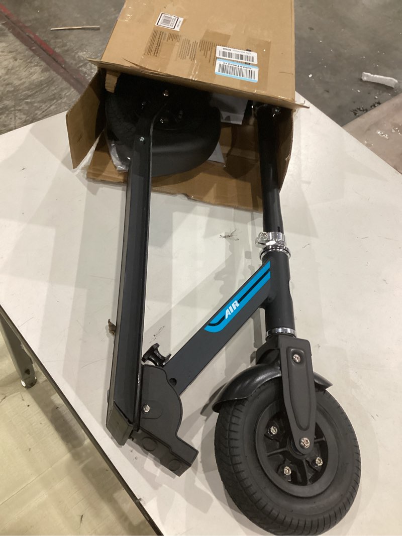 Condition photo showing Good Condition for razor a5 air kick scooter for kids ages 8+ - extra-long deck, 8" pneumatic rubber wheels, foldable, anti-rattle handlebars, for riders up to 220 lbs air - black