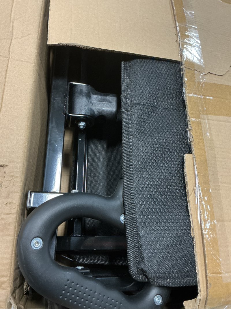 Condition photo showing Good Condition for 35" L Extra Long Wagons Carts Foldable, 360LBS Heavy Duty Collapsible Wagon with Wheels, Folding Wagon Portable Utility Cart for Groceries, Shopping, Camping, Sports 180L Black