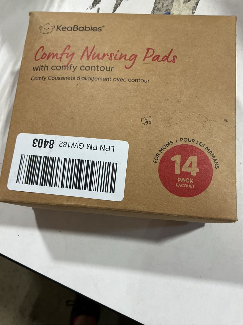 Condition photo showing New/Like New for organic nursing pads - 14 washable breast pads for breastfeeding, wash bag, viscose derived from bamboo reusable nipple covers for breastfeeding essentials, soft & absorbent (pastel touch, l 5") pastel touch 14pk, l 5"