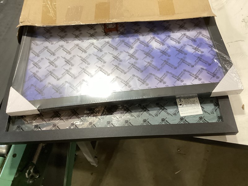 Condition photo showing Good Condition for luckylife 19.25x26.75 puzzle picture frame, wall hanging poster frames, display pictures 19.25 x 26.75 without mat, pack of 2, black black 19.25x26.75