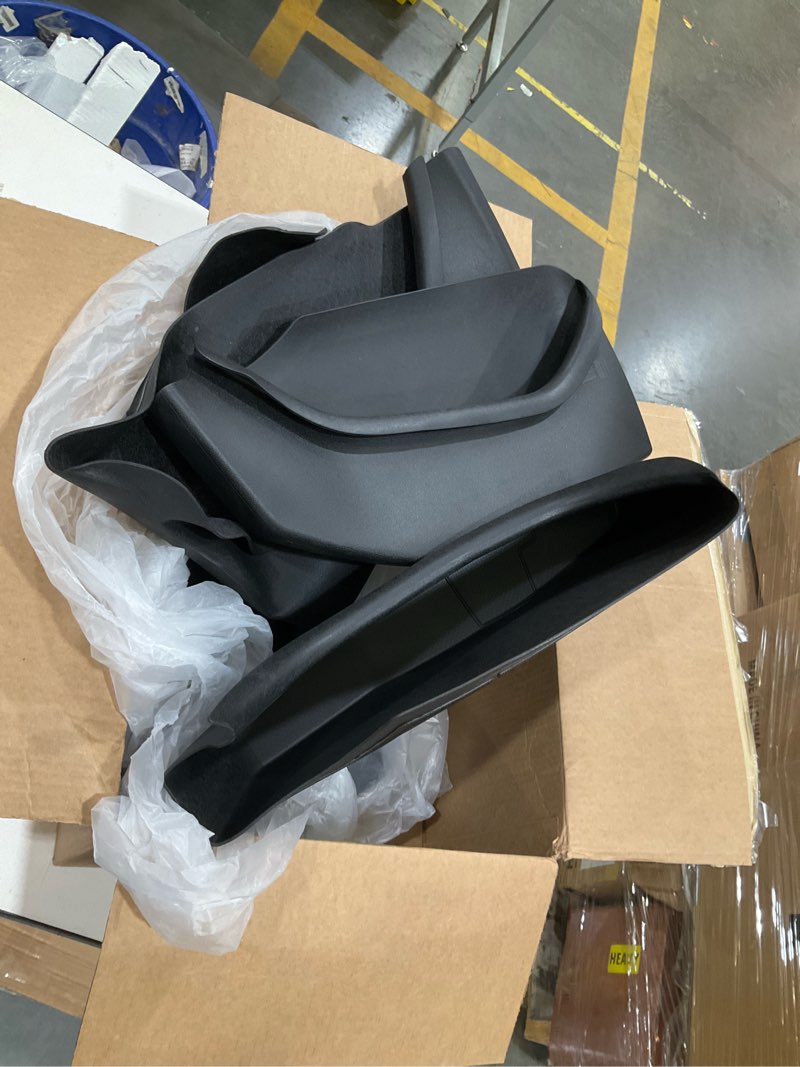 Condition photo showing Good Condition for 4pcs door storage box for tesla model y juniper 2025 2026, full-cover tpe front and rear door pocket liners organizer box, waterproof interior accessories