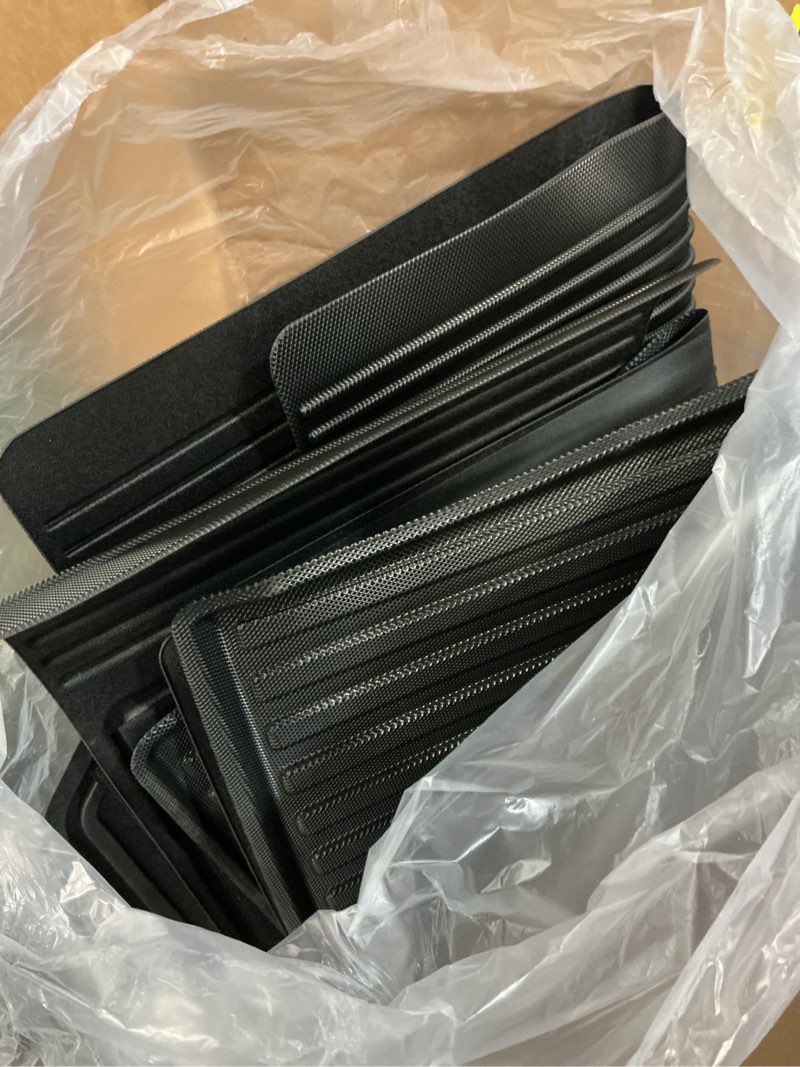 Condition photo showing As Is for (Similar to stock photo) OEDRO Floor Mats Fit for 2015-2026 Ford F150 and 2022-2026 F-150 Lightning SuperCrew Cab, w/o Fold Flat Storage, TPE Precision Fit F150 Accessories Car Mats All-Weather Protection Liner