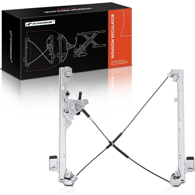 a-premium manual window regulator compatible with cadillac escalade chevrolet avalanche silverado tahoe gmc sierra 1500 2500 3500 yukon front passenger side