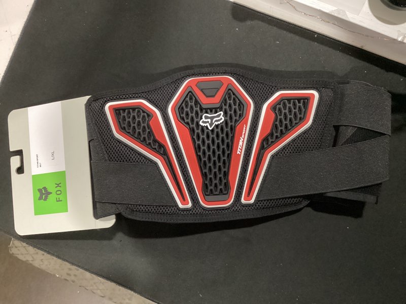Condition photo showing New/Like New for fox racing 2022 titan sport belt (large/xl) (black)