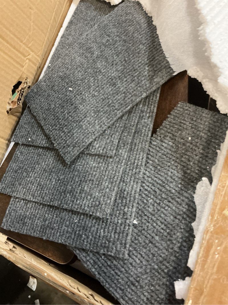 Condition photo showing Good Condition for dog stairs for large dogs,wooden dog steps for high bed,24.4" non-slip pet stairs up to 180lb,pet ramps for small medium large pet (tiger, medium, 5) tiger 5 medium