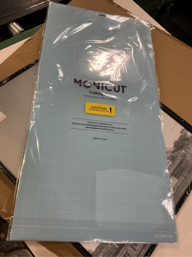 Condition photo showing New/Like New for 12x24 lightgrip cutting mat for maker 3/maker/explore 3/air 2/air/one, 3 pcs non-slip flexible cutting mats for crafts, quilting, sewing and all arts blue 12x24 inch,lightgrip 3 pack