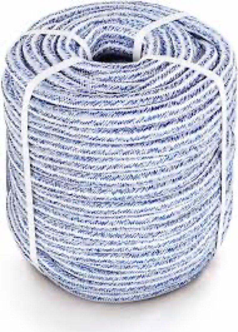 findmall 3/4 Inch 150 Feet 24 Strands Braided Line Tree Felling String High Strength Polyester Rope 