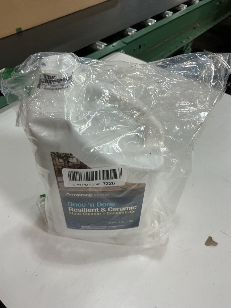 Condition photo showing New/Like New for Armstrong Once and Done Resilient & Ceramic Floor Cleaner Concentrate 1 Gallon 128 Fl Oz (Pack of 1)
