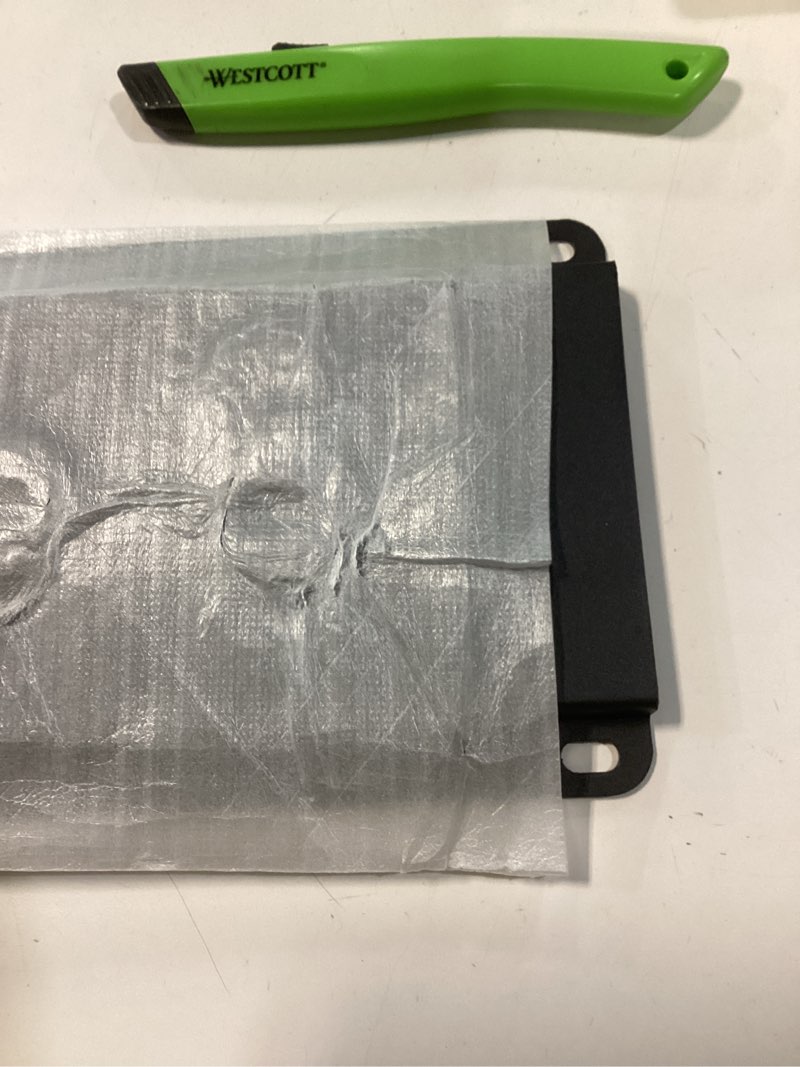 Condition photo showing Good Condition for Front License Plate Bracket Compatible with Audi A3 / S3 / RS3 2015-2020 No Drill Tow Hook License Plate Holder, Car Tag Frame, Bumper Relocator Adapter Kit