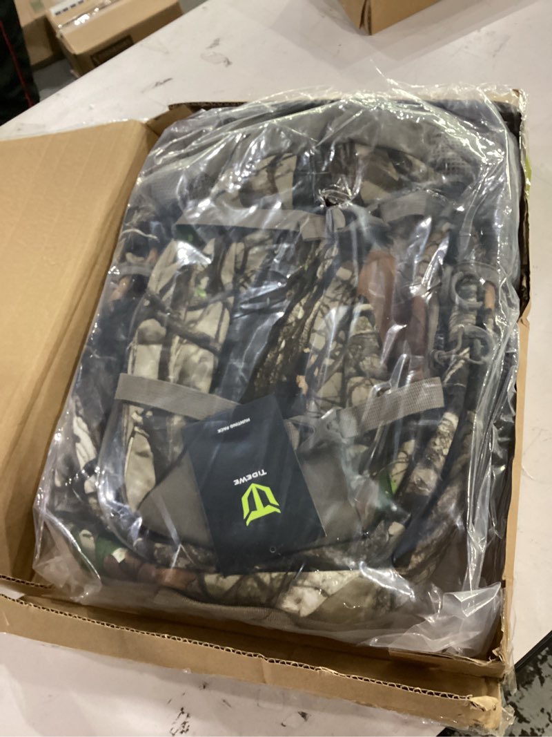 Condition photo showing Good Condition for tidewe hunting backpack with waterproof rain cover, 25l hunting pack, durable hunting day pack for bow rifle gun (next camo g2)