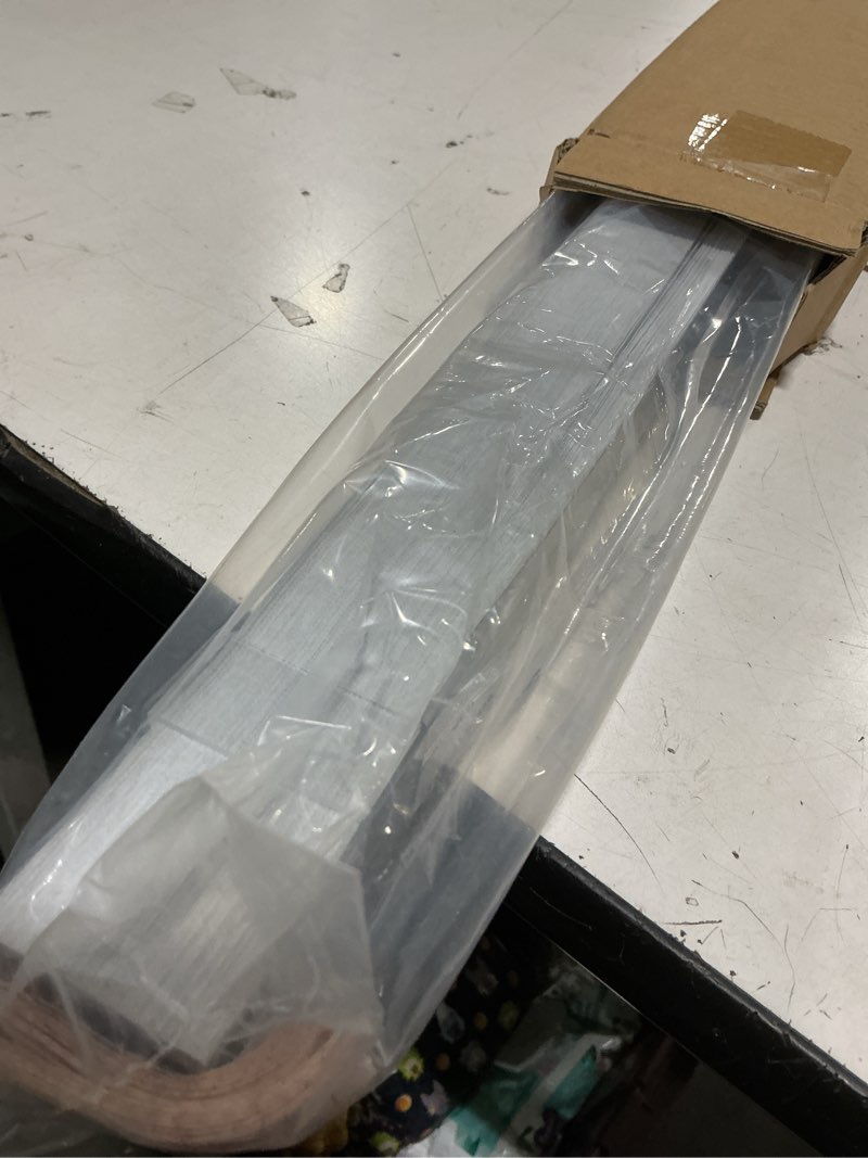 Condition photo showing Good Condition for myshade arch window shades half circle blackout cellular shades cordless no drill blinds for windows half moon honeycomb fabric no tools room darkening shades easy install (1pcs white 72" w x 36" h) white-blackout 72"w * 36"h - 1 pcs