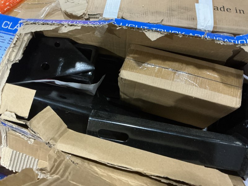 Condition photo showing As Is for Reese Towpower 37042 Class 3 Multi-Fit Trailer Hitch, 2 Inch Square Receiver, Compatible with Selected Models (Please Verify VEHICLE APPLICATON)