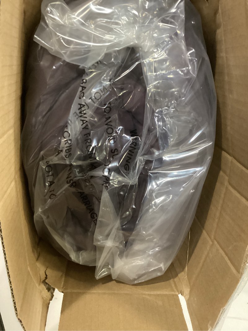 Condition photo showing New/Like New for wrensonge queen comforter set - 3 pieces prewashed deep purple comforter soft lightweight for all seasons,down alternative comforters queen size with 2 pillow shams italian plum queen(90"*90")