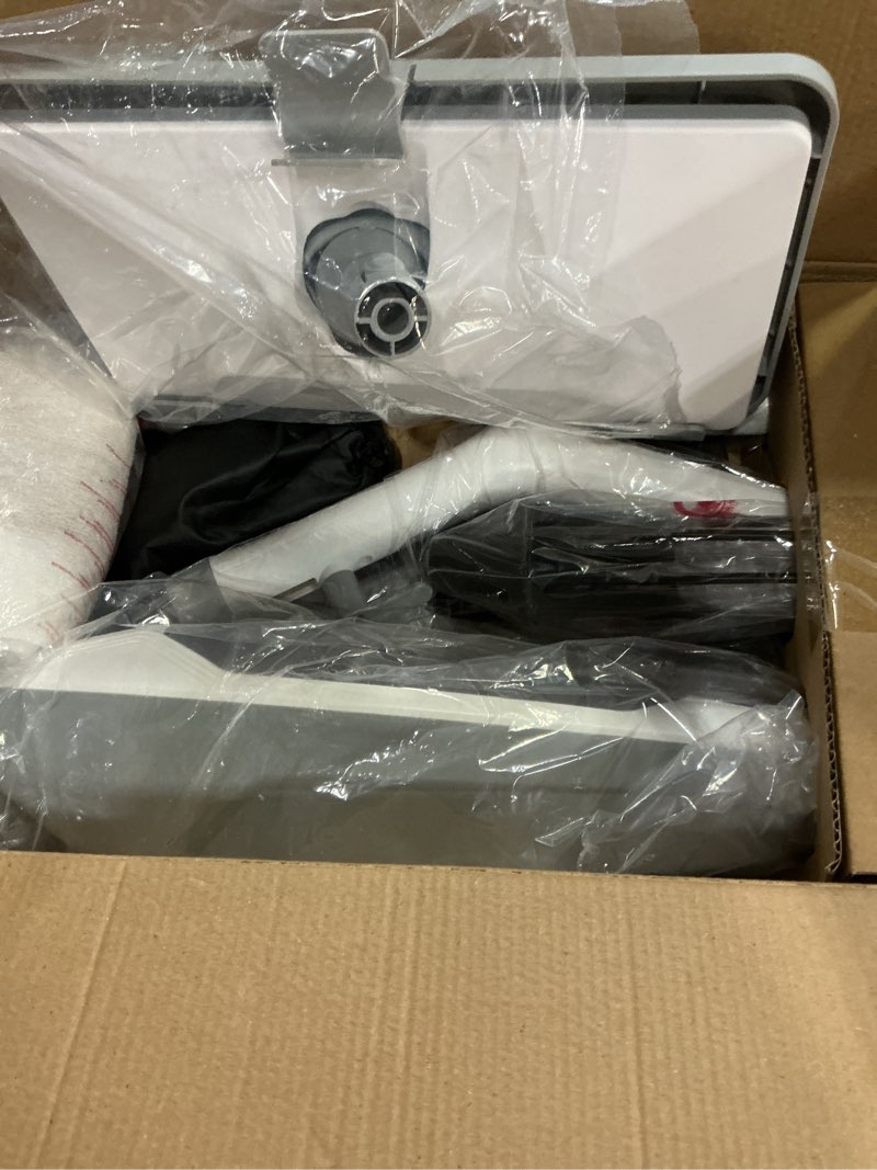 Condition photo showing Good Condition for steam mop for floor cleaning, 12 in 1 handheld steam cleaner for home, floor steamer for hardwood windows tile laminate shutter & clothes with attachments (grey)
