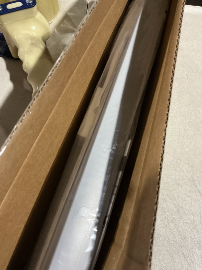 Condition photo showing Good Condition for lazblinds cordless cellular shades for french doors, no drill french door blinds for privacy, light filtering honeycomb shades for front door patio sliding glass door, 1 pack, 18" w x 24" h, grey grey-light filtering 18"w x 24"h