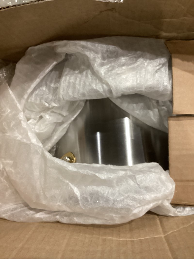 Condition photo showing New/Like New for LemonRoad 2 Pieces Titanium Cookware Set, 11'' and 9.45'' Pots and Pans with Lids Triply Titanium No Coat Technology Safe for Oven, Induction and Cook Tops, Dishwasher Safe (Pan and Soup Pot) Pan and Soup Pot 11'' and 9.45''