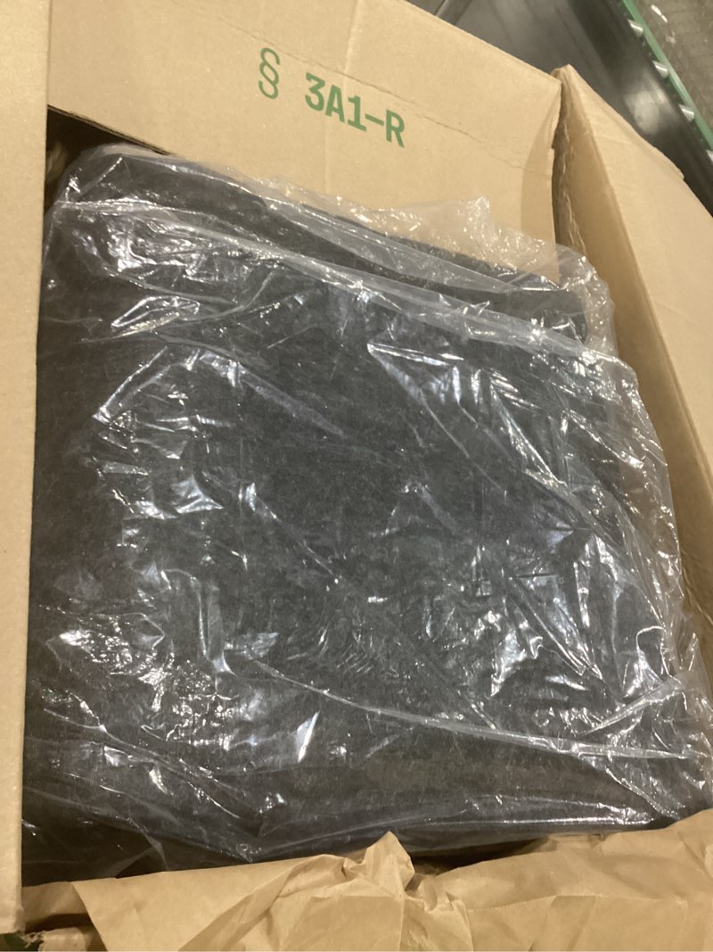 Condition photo showing Good Condition for MABOZOO Garage Floor Mat 18x7.7 Ft, Extra Large Garage Carpet Rug, Reusable Absorbent Oil Spill Mat, Washable Parking Flooring Rug for Under Car, Protects from Spills, Drips and Stains Grey 7'9''x18'