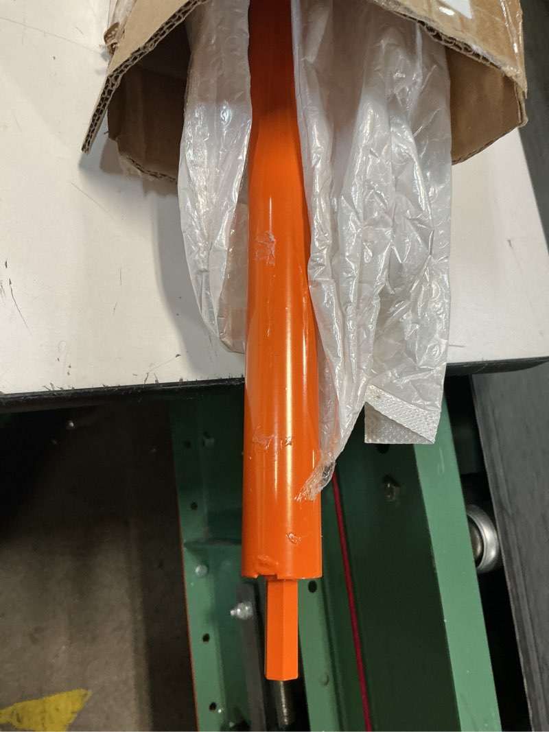 Condition photo showing Good Condition for upgraded auger drill bit for planting 4 x 32 inch garden spiral post hole digger for bulb plantings post auger for plants, beach umbrella holes and building fences- fit 3/8" hex drill