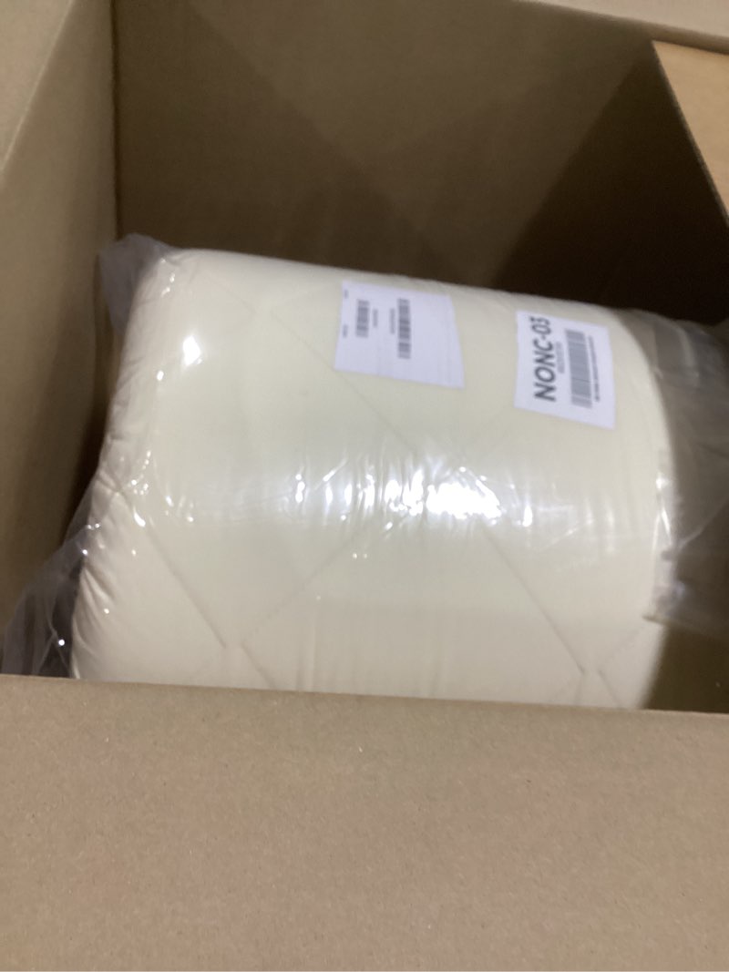 Condition photo showing Good Condition for aircliff japanese floor futon mattress queen size, roll up tatami mat, sleeping pad, shikibuton, certipur-us certified foam floor bed mattress for sleeping, dormitory, guest bed, designed in japan white queen (80"l x 60"w x 2.5"th)