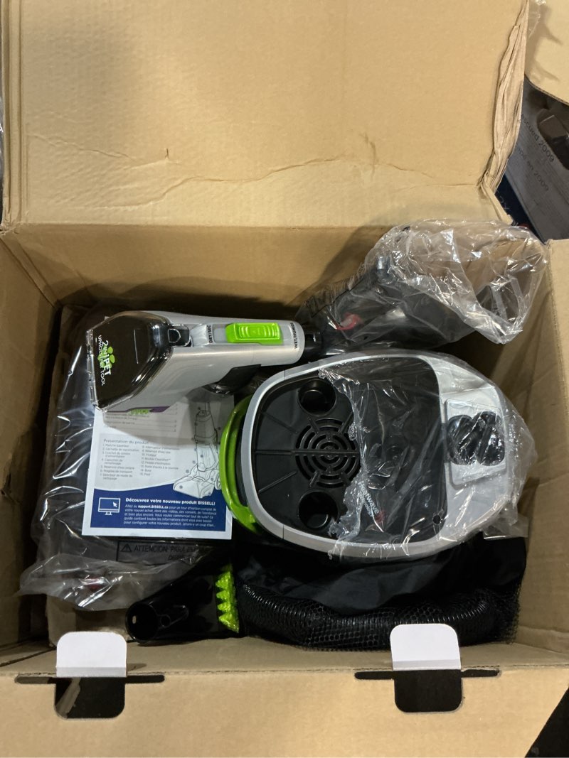 Condition photo showing Good Condition for BISSELL ProHeat 2X Revolution Pet Pro Plus, 3588F, Upright Deep Cleaner, 30-minute Dry Time, Dual Dirt Lifter Powerbrush, Hose & Tool Attachment, Pet Upholstery and Tough Stain Tool Included ProHeat Revolution Pet Pro Plus