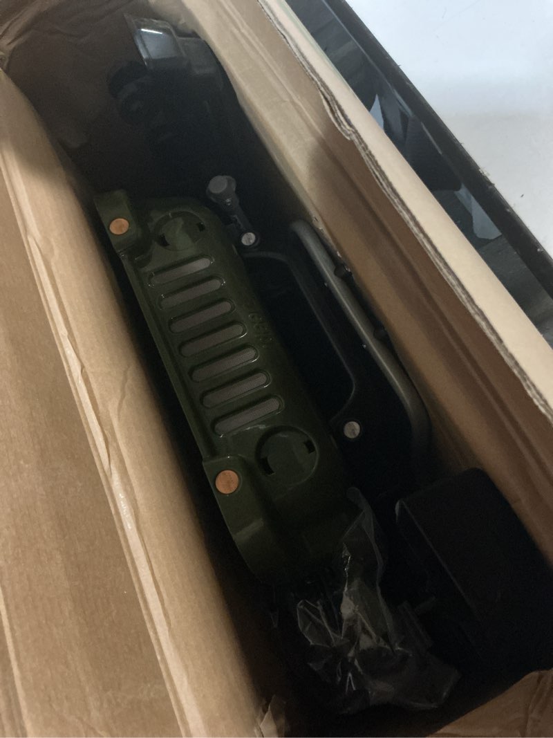 Condition photo showing Good Condition for Jeep Classic Wrangler 3-in-1 Grow With Me Activity Walker - Features Music, Lights, Removable Play Tray, Push Walker Mode, Converts into Rolling Car Toy, Anniversary Green