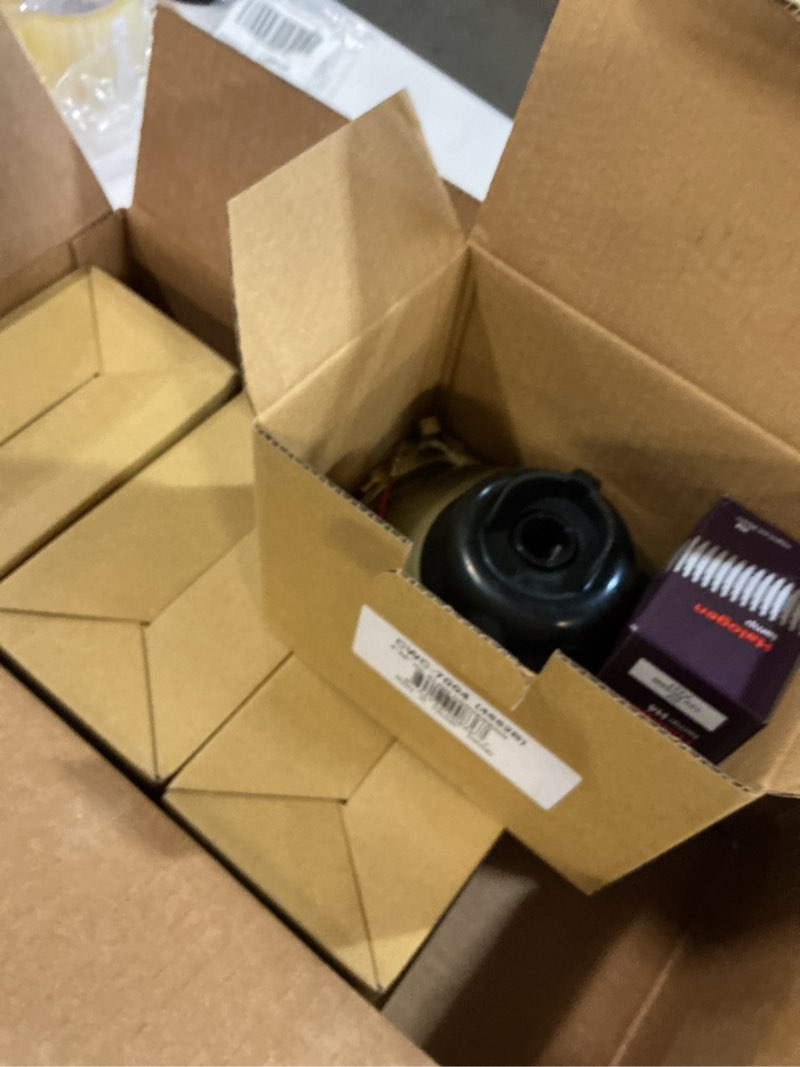 Condition photo showing New/Like New for Parts N Go 4x6 Rectangular Plain Conversion Headlights Halogen H4 Bulb Set - H4656, H4651