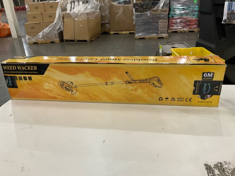 Weed Wacker-24V Li-lon Battery, Brushless Motor Lawn Mower