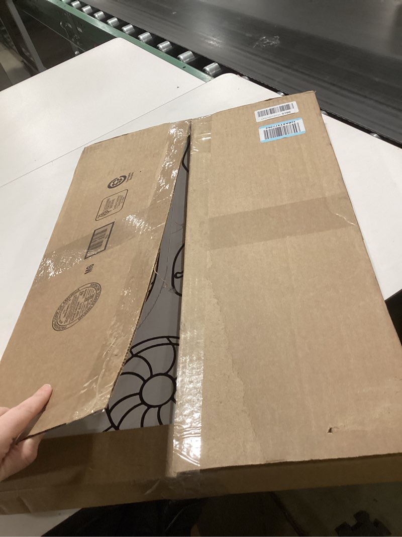 Condition photo showing New/Like New for Easy Playhouse Gingerbread House - Kids Art & Craft for Indoor Fun, Color Favorite Holiday Sweets & Winter Friends– Decorate & Personalize a Cardboard Fort, 32" X 26. 5" X 40. 5"