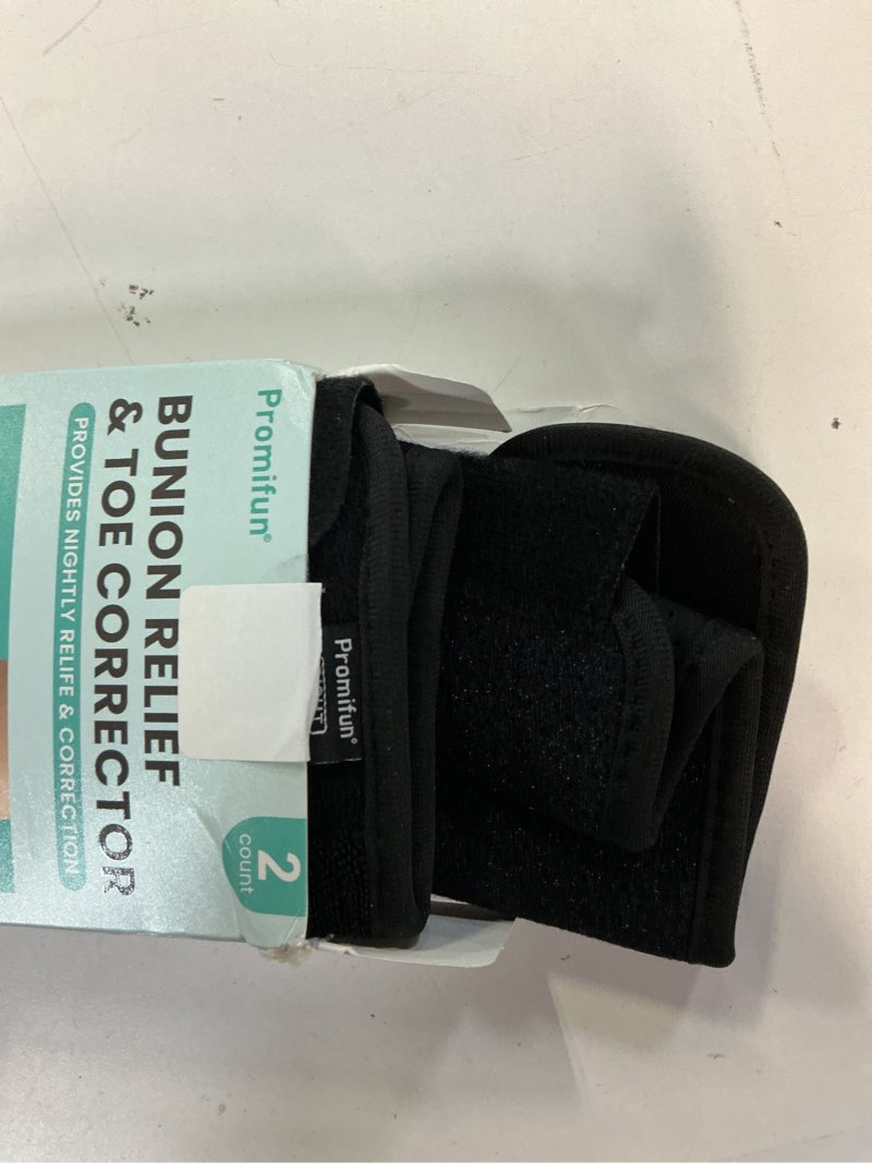 Condition photo showing Good Condition for Toe Splint for Broken Toes - Big Toe Splint for Women & Men - Support Brace for Day & Night Use - Bunion Corrector - 1 Pair